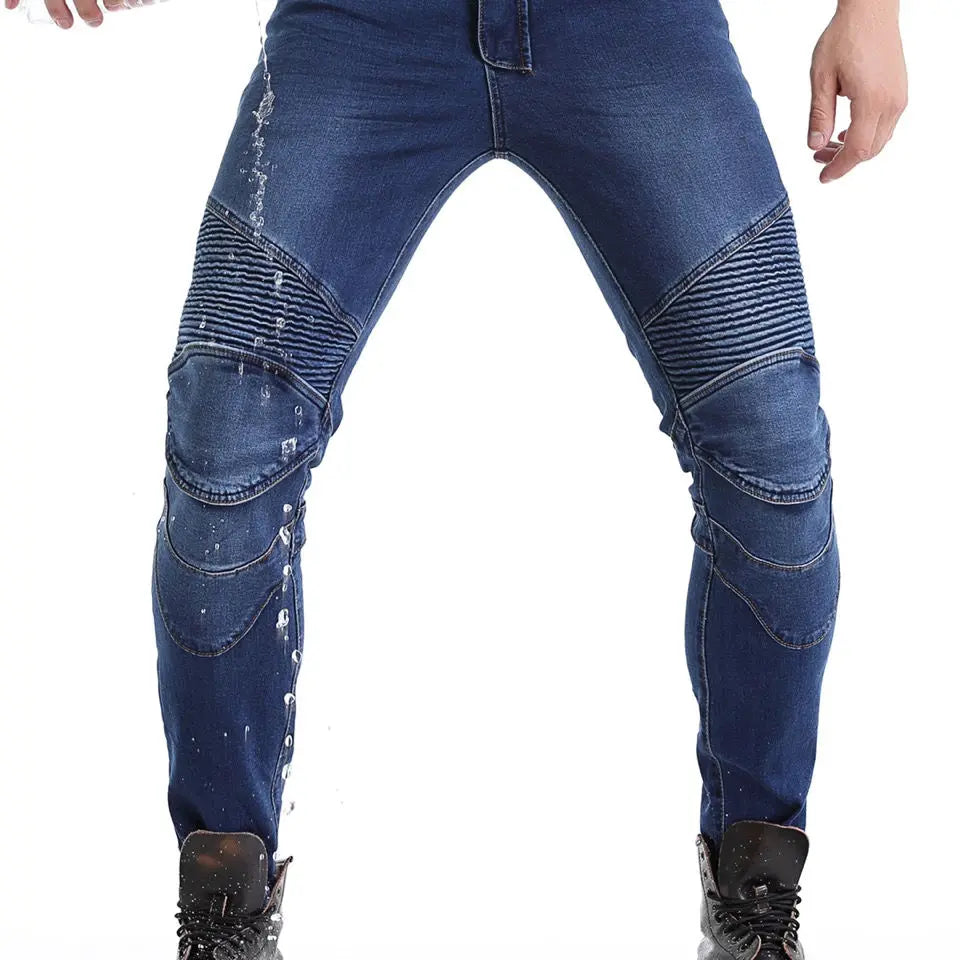 Jeans Motorcycle Pants with Protections