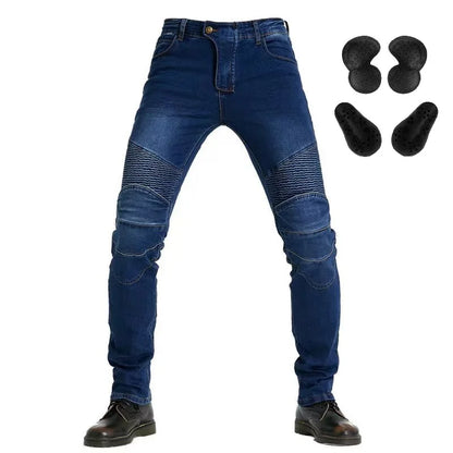 Jeans Motorcycle Pants with Protections