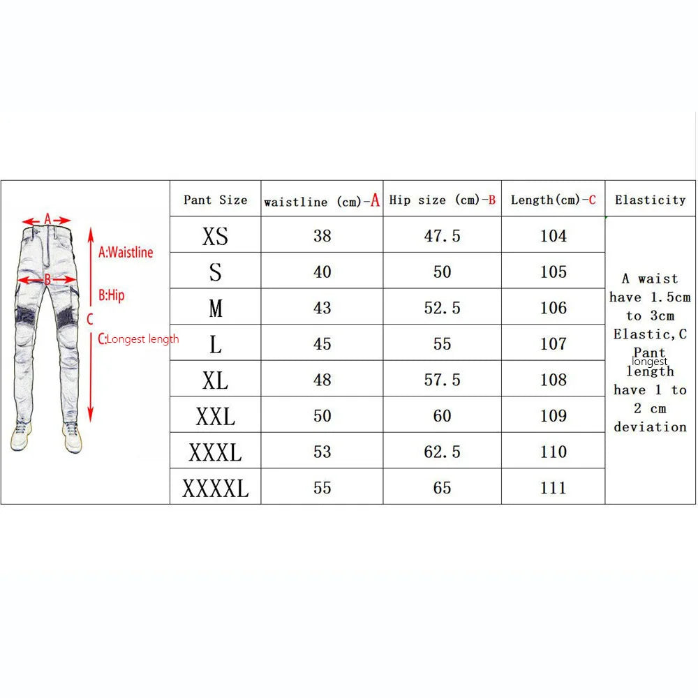 Jeans Motorcycle Pants with Protections