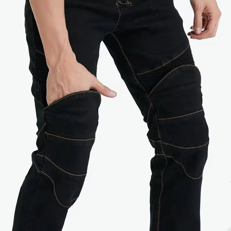 Jeans Motorcycle Pants with Protections